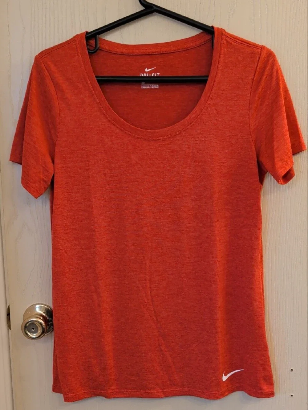Nike Dri-FIT Short Sleeve Athletic Tees Lot of 2 | Women's Size M | Red & Gray |